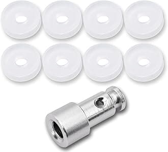 Pressure Cooker Parts & Accessories, Replacement Floater and 8 Pack Sealer Gasket(8+1) Pack (Floater+Sealing-8+1p)