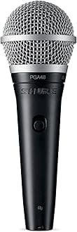 Shure PGA48-QTR Cardioid Dynamic Vocal Microphone