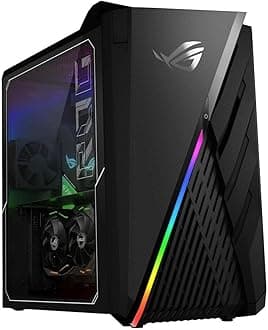 ASUS ROG Strix GA35 Gaming Desktop PC, GeForce RTX 3090, AMD Ryzen 9 5900X, 32GB DDR4 RAM, 1TB PCIe SSD + 2TB HDD, Dual Hot-Swap SSD Bays, ROG Scope & Chakram, Windows 11 Professional, GA35DX-XH999
