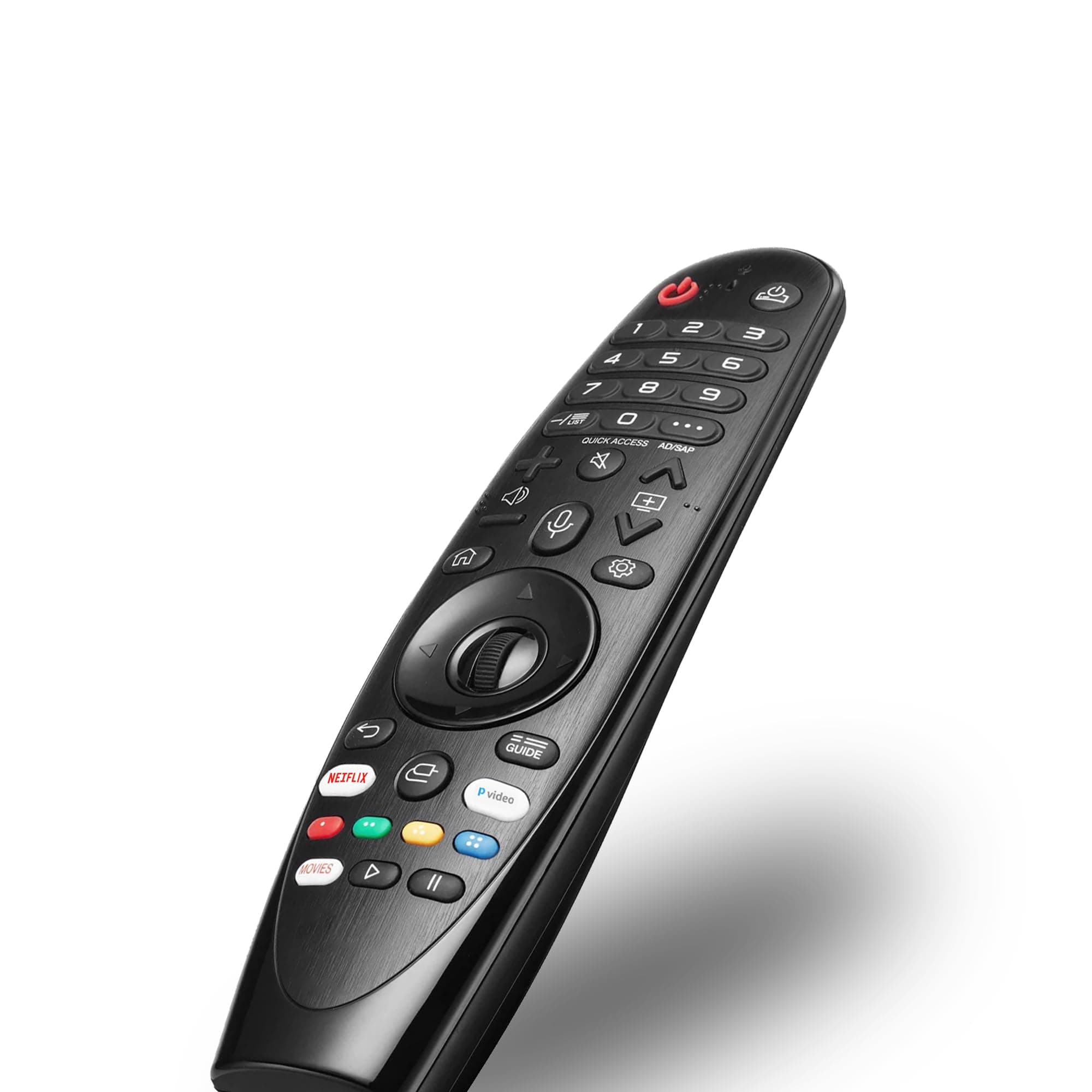 Replacement for LG Magic Remote MR19BA/MR20GA with Pointer and Voice Function Universal Remote Control Compatible with Many LG Smart TV Models - Netflix/Prime Video Hotkeys & Alexa/Google Assistant