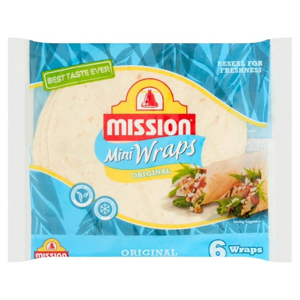 Mission 6 Original Mini Wraps, 186g