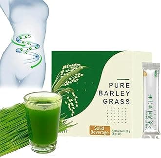 Naveta Barley Grass Powder 100% Pure & Organic, Barley Grass Powder Organic, Naveta Organic Barley Grass Powder for Weight, Naveta Barley Grass Powder Organic, Fast Work in 2 Weeks (1box)