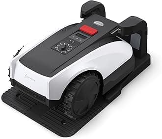 ECOVACS GOAT O800 RTK Robot Lawnmower 800㎡, Wire free, Lidar-Enhanced RTK+Vision Navigation, Pass 0.7m path, Auto Mapping, Customizable Mowing, Edge Presicion Mowing, 45% Slope Climbing