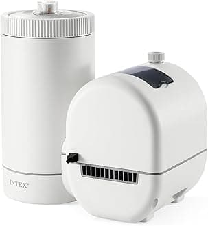 INTEX C2500 Krystal Clear Cartridge Filter Pump for Above Ground Pools: 2500 GPH Pump Flow Rate – Improved Circulation and Filtration – Easy Installation – Improved Water Clarity – Easy-to-Clean