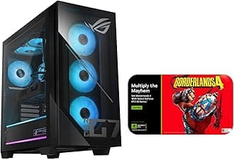 [2025] ASUS ROG G700 (G700TF-DS774Ti) Gaming Desktop PC: Intel Core Ultra 7 265F, 32GB DDR5 RAM, 2X 4TB NVMe SSD, NVIDIA GeForce RTX 5070Ti, Windows 11