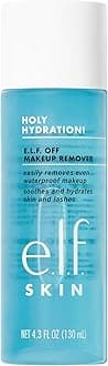 e.l.f. SKIN Holy Hydration Off Makeup Remover, Liquid Makeup Remover For Eye, Lip & Face Makeup, Gentle Formula, Vegan & Cruelty-free