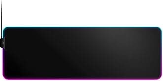 QcK Gaming Mouse Pad - XL RGB Prism Cloth - Sized to Cover Desks