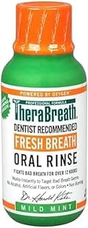 TheraBreath, Fresh Breath Oral Rinse, Mild Mint Flavor , 3 fl oz (88.7 ml)