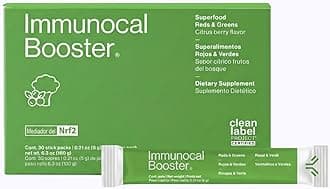 Immunocal Booster – Superfood Antioxidant Blend with 50+ Fruits & Vegetables – Supports Immune Health, Cellular Defense & Daily Wellness (Nrf2) – Sugar-Free, Gluten-Free – 30 Servings