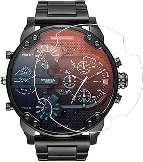 (3 Pack) for Diesel DZ7395 / DZ7396 Explosion-Proof Screen Protector,Anti-Scratch Full Coverage Screen Protector for Diesel DZ7395 / DZ7396