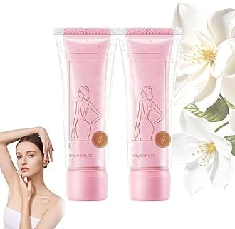 Aisasea Whitening Cream,Double Tube Whitening Cream,Korean Care Cream,Tone Up Cream Face Moisturizer Cream,Body Lotion For Dry Skin,Vitamin C Skin Cream Improve Dullness 100g Body/Face(2pcs)