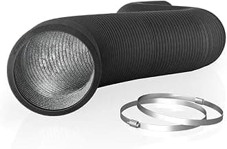 AC Infinity 8-Inch Aluminum Ducting, 25-Feet Long Four-Layer Protection