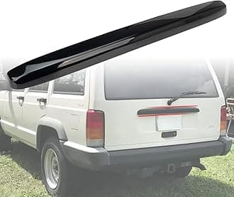 Rear License Plate Light Lamp Cover Compatible with 1997-2001 Jeep Cherokee Replace# 5FL86ZZZ