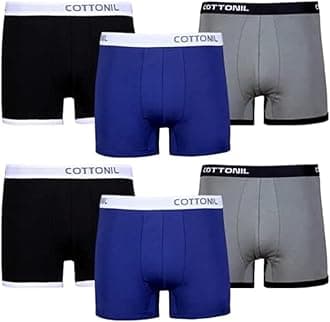 CottonilSet of 6 Plain Boxer 104
