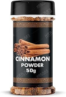 HARIBAS 100% Organic & Premium Cinnamon Powder 50gm, (Cassia Cinnamon/Dalchini Powder) Flavorful for Cooking, Natural Immunity Booster, Good for Weight Loss