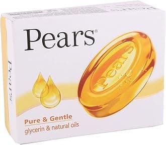 Pears Pure & Gentle Soap - 98% Pure Glycerin & Natural Oils - 75 g (Pack of 3)