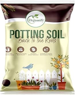 Organic Potting Soil Mix 1KG | Garden Soil for Plants, Vegetables, Herbs & Flowers | Potting Mix for Indoor, Balcony & Terrace Gardening | Natural & Fertile
