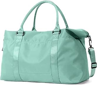 Grass Weekender Travel Bag - Small Gym Bag for Men & Women, Overnight Bag with Trolley Sleeve, Airplane Travel Essentials