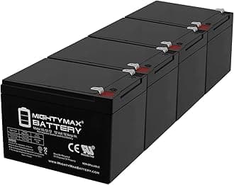 Mighty Max Battery 12V 12Ah Ebike Electric Scooter Battery E-Bike Boreem Battery - 4 Pack