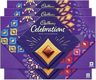 Celebrations Assorted Chocolate Gift Pack, 141.68 g (Pack of 4)