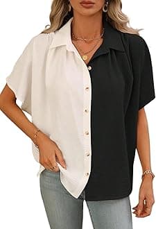 Women's Color Block Regular Fit Shirt