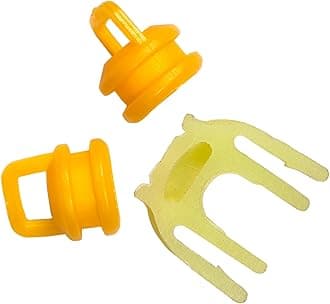 Transmission Shifter linkage Cable Bushing Repair Kit 14104 15276979 52855956AG Clip For Chevy Silverado 1500 2500 3500 4.3L 5.3L 6.0L 6.2L 6.6L Buick Cadillac GMC JEEP RAM Dodge 2004-2020(1Set/3PCS)