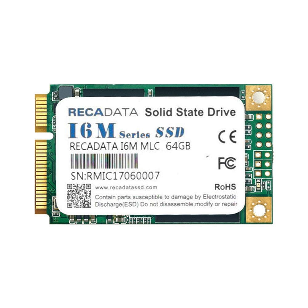 RECADATA mSATA III High Level Enterprise Class Internal Solid State Drive SSD (64GB)