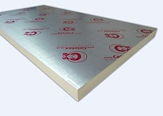 2400 x 1200 x 100mm Celotex GA4100 / Kingspan TP10 / TF70 / Ecotherm Ecoversal Foil Insulation (25)