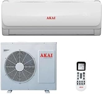 1.5 Ton Split Air Conditioner,18000 BTU, Rotary Compressor, Auto Restart, Gold Fin, 4-Way Swing, Led Display, Energy Efficient, ESMA Approved, ACMA-A18T3R4