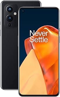 OnePlus 9 5G (UK) SIM-Free Smartphone with Hasselblad Camera for Mobile - Astral Black 8GB RAM 128GB - 2 Year Warranty