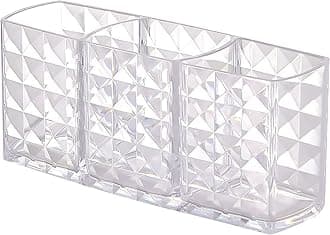 Makeup Bag Organizer Plastic Cosmetic Organizer Countertop Large Capacity Bathroom Organizer Countertop Skincare Organizers Makeup Holder Makeup Case Organizer for Countertop Vanity Dresser