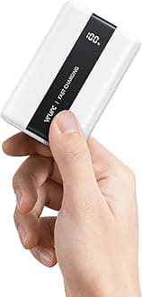 VRURC Mini Power Bank 20000mAh, 22.5W Fast Charging USB C Portable Charger with PD QC 3.0,Ultra Compact Portable Battery Bank, Small External Battery Packs for iPhone, Samsung, iPad