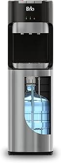 Bottom Loading Water Cooler Water Dispenser – Essential Series - 3 Temperature Settings - Hot, Cold & Cool Water - UL/Energy Star Approved