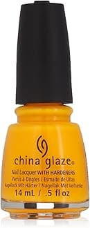 China Glaze Sun Worshiper Nail Polish Lacquer with Hardeners 14ml