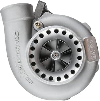 maXpeedingrods GT3582 Universal Turbo Turbocharger for All 4/6 Cylinder 2.5L-6.0L Engines Up to 600HP, Turbine A/R 0.63 Compressor A/R 0.7 Water and Oil Cooled T3 Flange 4 Bolt