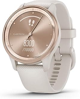vívomove Trend, Stylish Hybrid Smartwatch, Long-Lasting Battery Life, Dynamic Watch Hands and Touchscreen Display, Ivory