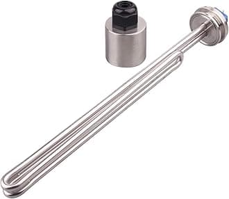 DERNORD 1.5 Inch (OD50.5mm) Tri-clamp Foldback Heating Element Stainless Steel Immersion Water Heater (240v 5500w)