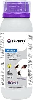 - Temprid For Cockroach, Bedbugs And House Flies | Permanent Solution For Cockroach, Bed Bugs And House Flies | No Smell | No Kerosene Required | Mix Only With Water | Pest Control (500 ml)