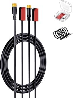 Electric Bike Brake Sensor for BAFANG Ebike Conversion Kit,One Pair Ebike Power Cut Off Cable Compatible with Hydraulic and Mechanical Brake Electric Bicycle(2 pcs, Length:29.9")