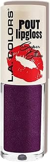 L.A. COLORS Pout Shiny Lipgloss, Tantalizing CLG648