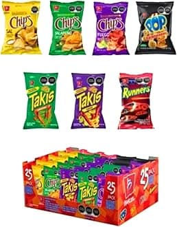 Takis Fuego Barcel Variety 25pack. Chips Fuego - Takis fuego - Takis Corn Pops and more.
