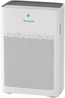 Honeywell Air Purifier for Home, 4 Stage Filtration, Covers 693 sq.ft, High Efficiency Pre, H13 HEPA, Activated Carbon Filter, Removes 99.99% Pollutants & Micro Allergens - Air touch P1