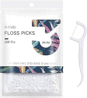 Y-Kelin Dental floss-100 pcs dental floss toothpick,teeth stick,tooth picks,floss picks,teeth cleaning