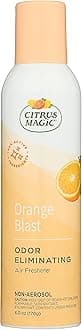 Citrus Magic Natural Odor Eliminating Air Freshener Spray, Fresh Orange, 6-Ounce