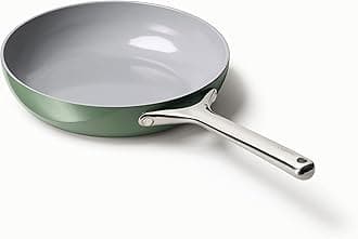 Caraway Nonstick Ceramic Frying Pan (2.7 qt, 10.5") - Non Toxic, PTFE & PFOA Free - Oven Safe & Compatible with All Stovetops (Gas, Electric & Induction) - Sage