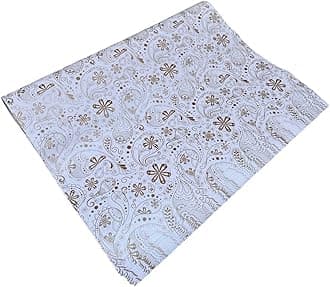 LA TROVE Colourful Gift Wrapping Paper Sheet For Gift Packing | Gift Wrap Roll, Gift Papers Sheets, Gift Cover Wrapping Paper(Golden Flower) (Pack 0f 15)