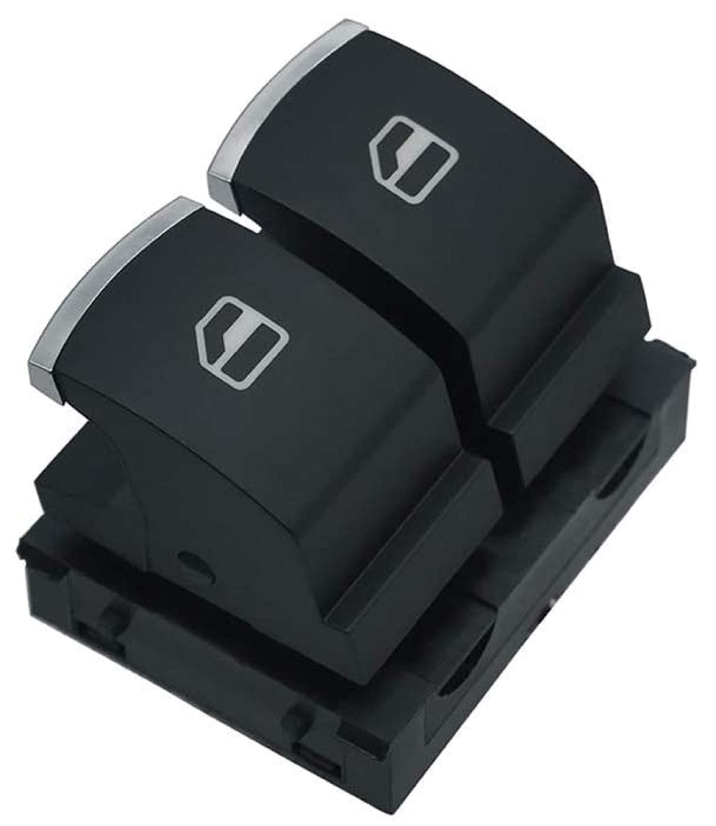 Twowinds Double Push Button Switch Power Window Control for GTI 2.0 Golf - 5K3959857A