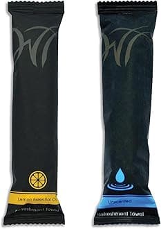 Honey Lemon/Unscented: Moist Cotton Towels (Lemon/Unscented)