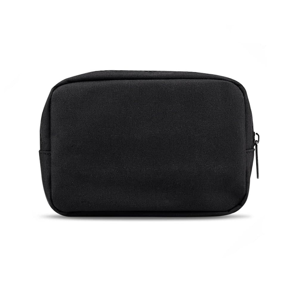 Universal Electronics/Accessories Soft Carrying Case Bag, Durable & Light-weight,Suitable for Out-going, Business, Travel and Cosmetics Kit (Small-Black)