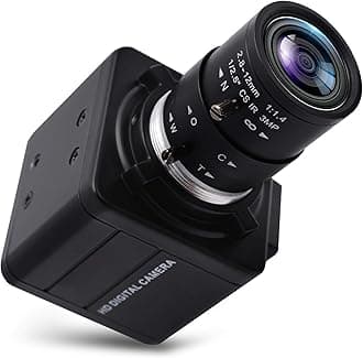4K USB Camera with Zoom Lens 2.8-12mm